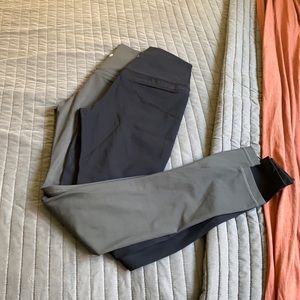 2 pairs of CRZ yoga leggings